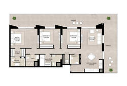 3 bedroom Duplex apartment